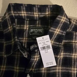 Men's Anerican Eagle flannel shirt